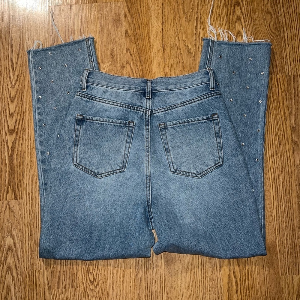 Simple Society Rhinestone Jeans - Picture 6 of 7